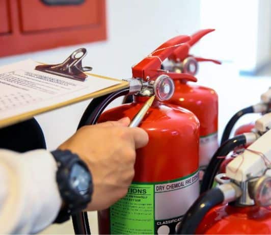 fire extinguishers